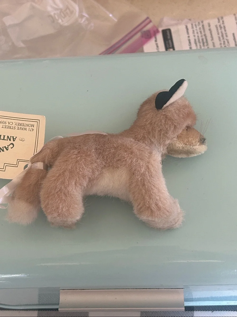 Bundle of three items Soft Plush fox, rabbit, unicorn